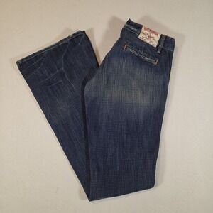 Vintage True Religion Coco Flared Jeans Style 88561 100% Cotton Made in USA